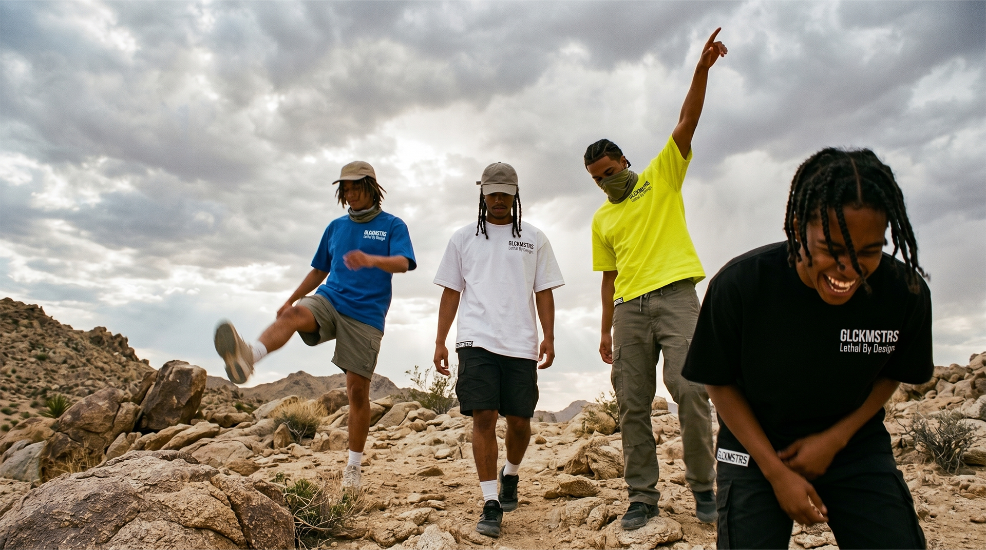 Drop 2 — the Diagram tees out in the desert